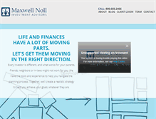 Tablet Screenshot of maxnoll.com